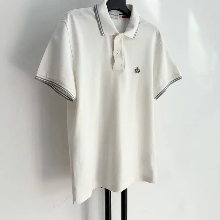 [BUNJANG] Moncler Pique Polo Shirt / 정품 몽클레르 Moncler 피케 카라 반팔 티셔츠