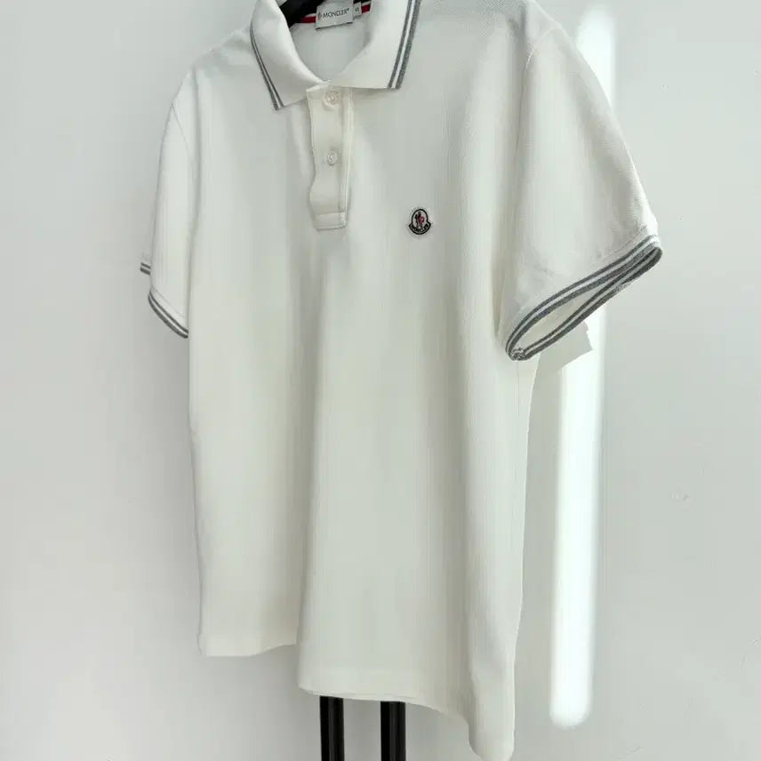 [BUNJANG] Moncler Pique Polo Shirt / 정품 몽클레르 Moncler 피케 카라 반팔 티셔츠