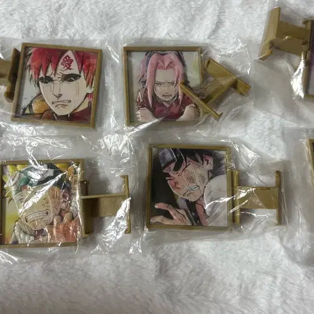 [BUNJANG] Naruto 3D Relief Stand Bundle Set / 나루토 3D 릴리프 스탠드 6종 일괄