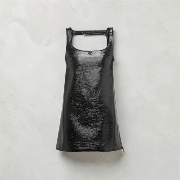 [BUNJANG] Courreges 25SS Square Vinyl Dress / 42/ 꾸레쥬 25SS 스퀘어 바이닐 원피스