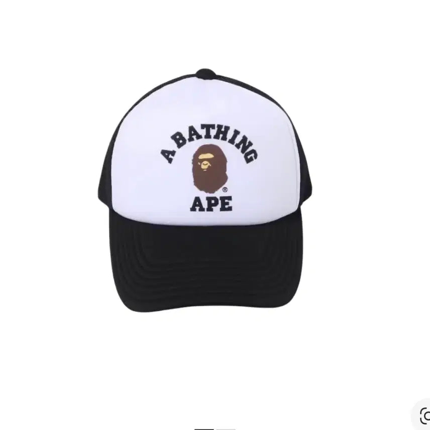 [BUNJANG] BAPE College Mesh Cap Black / 베이프 컬리지 메쉬캡 블랙