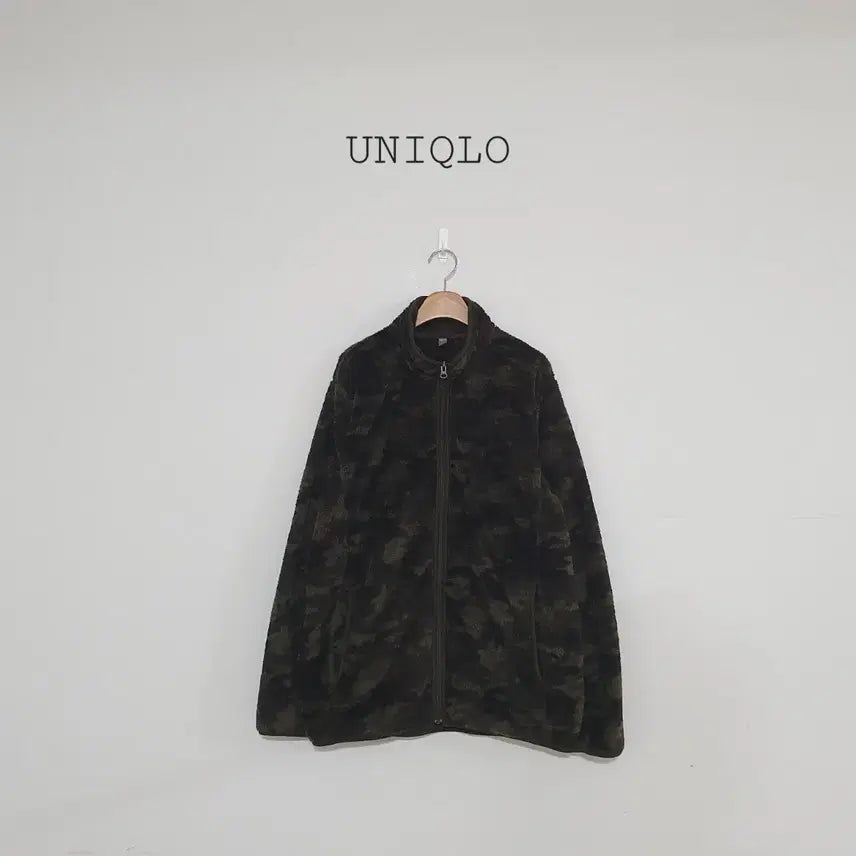 [BUNJANG] Uniqlo Camo Fleece Jacket / 세일)No.26020503 유니클로 카모 플리스 자켓 유니클로후리스