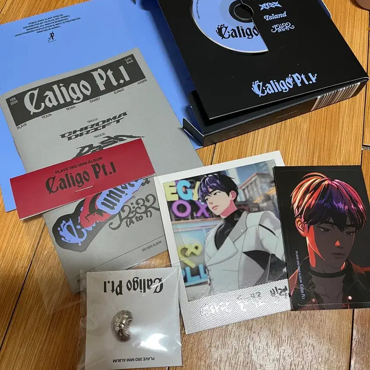 [SOLD OUT] 플레이브 칼리고 앨범 뱅가드 버전 예준 개봉
