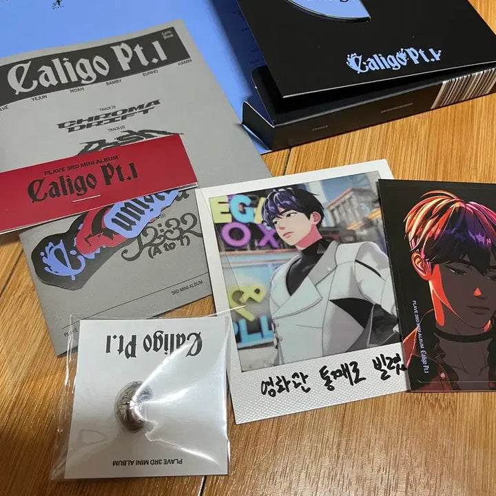 [SOLD OUT] 플레이브 칼리고 앨범 뱅가드 버전 예준 개봉