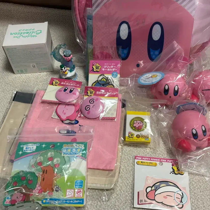 [BUNJANG] Kirby 30th Anniversary Limited Edition Goods Bundle Set / 별의커비 30주년 기념 한정판