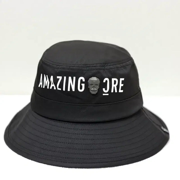 [BUNJANG] Amazingcre Black Bucket Hat Golf Cap / 어메이징크리 블랙 버킷햇 골프모자