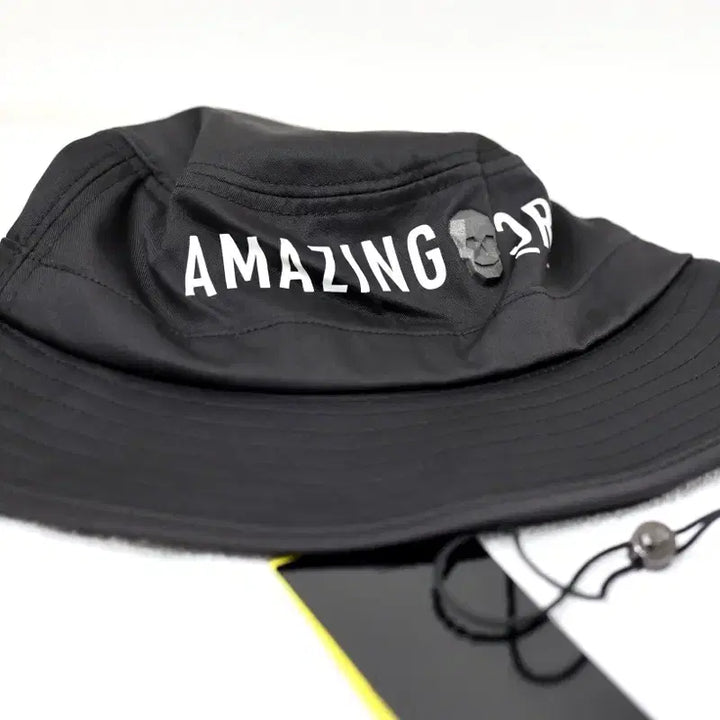 [BUNJANG] Amazingcre Black Bucket Hat Golf Cap / 어메이징크리 블랙 버킷햇 골프모자