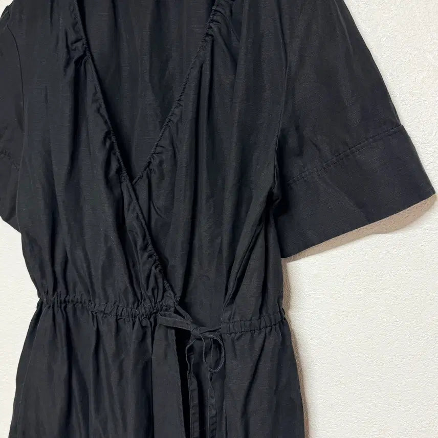 [BUNJANG] COS Black Wrap Dress Size S / 코스 블랙 랩 원피스 S