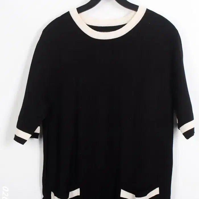 [BUNJANG] Colorblock Knit Dress / 여F/ 심플리 배색 니트원피스 3-4