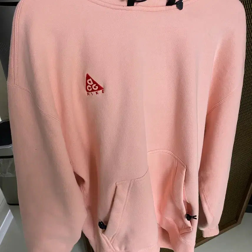 [BUNJANG] Nike ACG Pink Hoodie / 나이키 ACG 핑크 후드티
