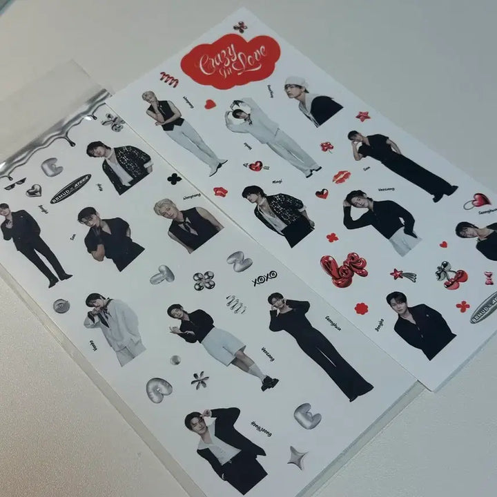 [BUNJANG] ATEEZ BR MUD Concept Stickers / 비알머드 에이티즈 굿즈 스티커