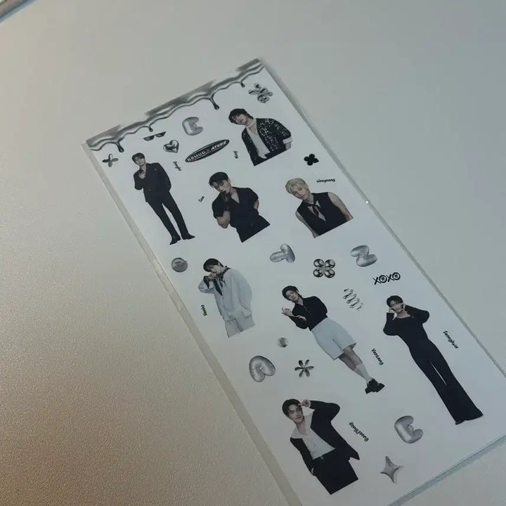 [BUNJANG] ATEEZ BR MUD Concept Stickers / 비알머드 에이티즈 굿즈 스티커