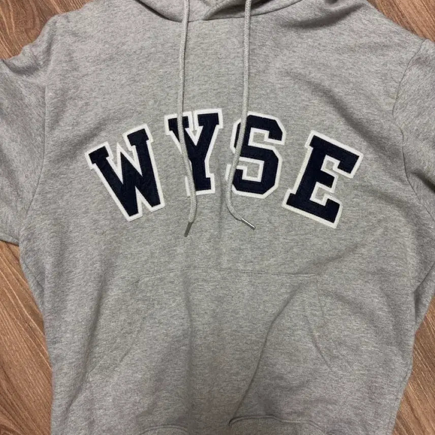 [BUNJANG] Wyse Gray Hoodie / wyse 후드티