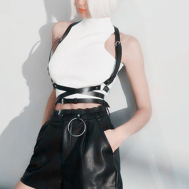 [BUNJANG] Double X Harness Body Strap Harness / 더블엑스하네스 바디스트랩 하네스 무대 섹시 포인트