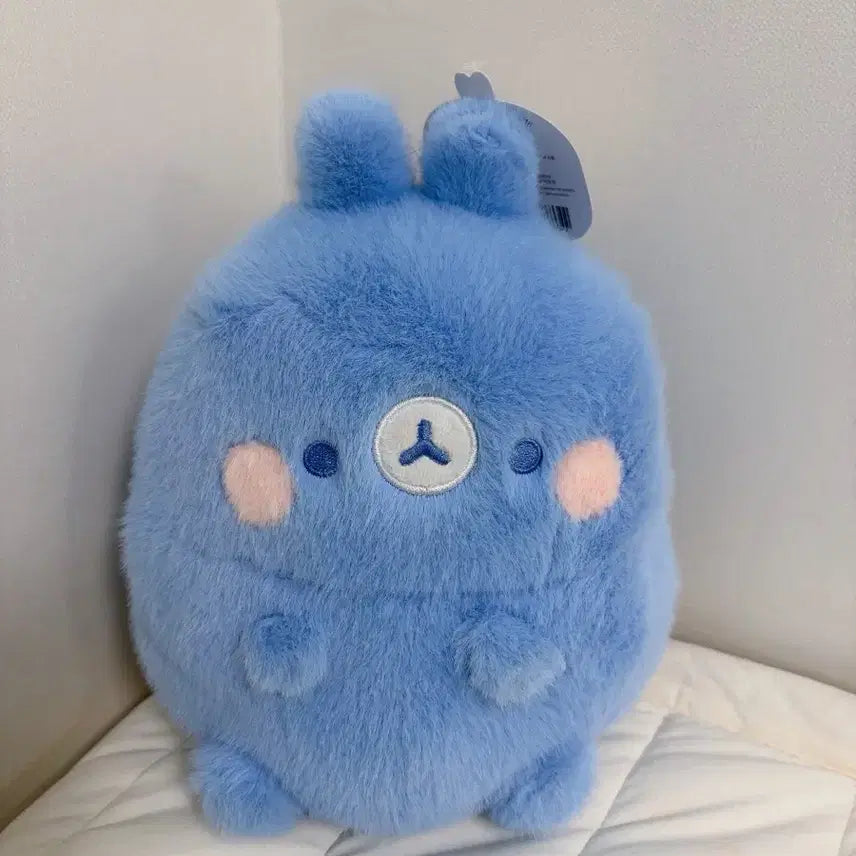 [BUNJANG] Molang Vintage Blue Doll New / 몰랑이인형 몰랑 빈티지 블루 인형 새상품