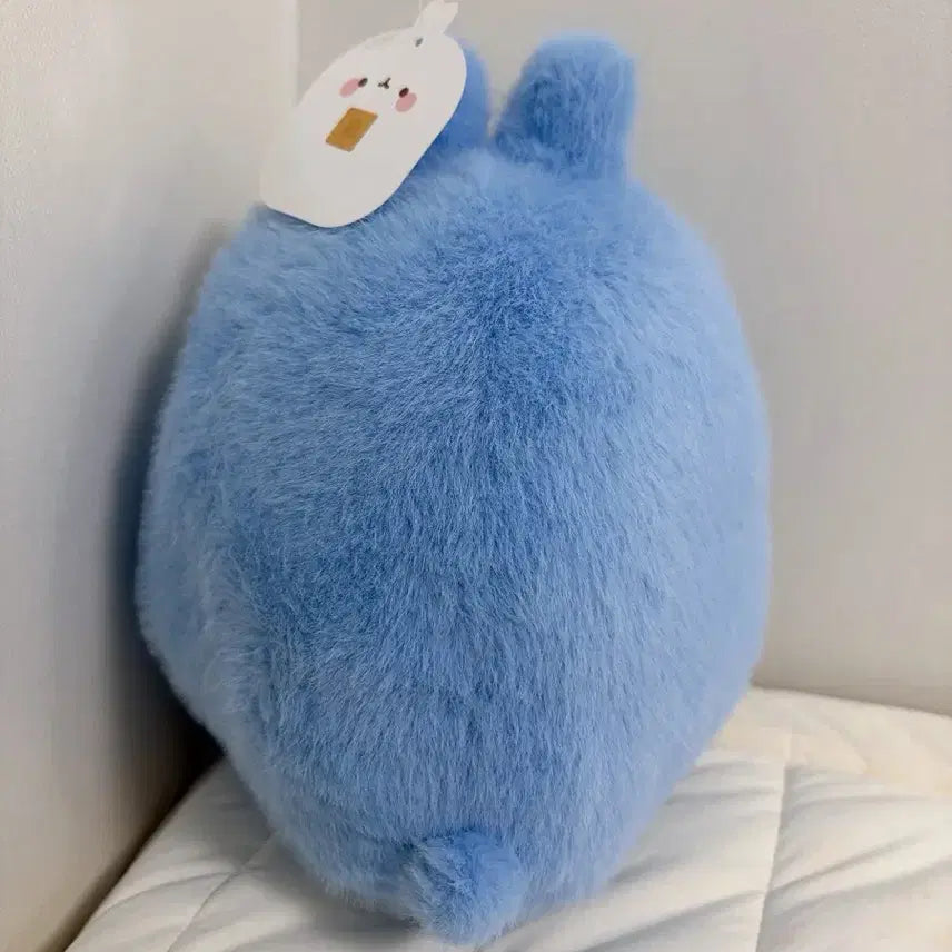 [BUNJANG] Molang Vintage Blue Doll New / 몰랑이인형 몰랑 빈티지 블루 인형 새상품