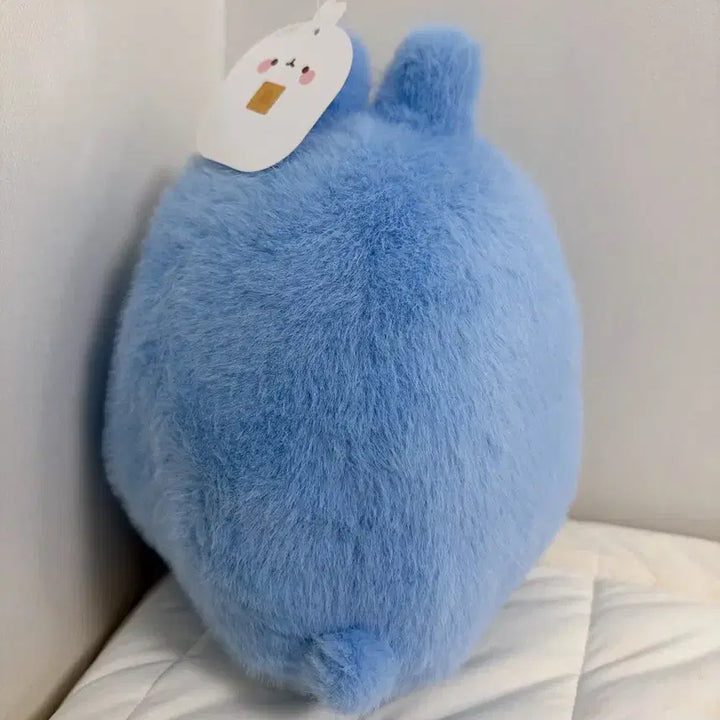 [BUNJANG] Molang Vintage Blue Doll New / 몰랑이인형 몰랑 빈티지 블루 인형 새상품
