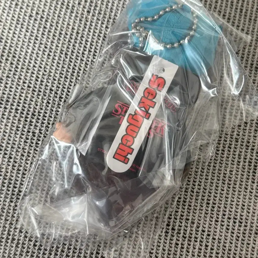 [BUNJANG] Monchhichi Stranger Things Collaboration Keyring / 몬치치 기묘한 이야기 콜라보 키링
