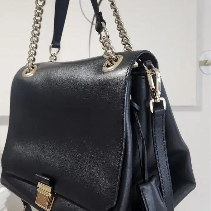 [BUNJANG] Miu Miu Black Chain Shoulder Bag with Components / 미우미우 블랙 체인 숄더백 + 구성품