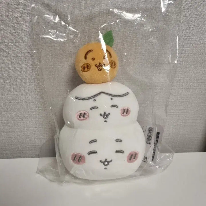 [BUNJANG] Chiikawa Kagami Mochi Rice Cake Plush / (미개봉) 치이카와 카가미모찌 떡누이