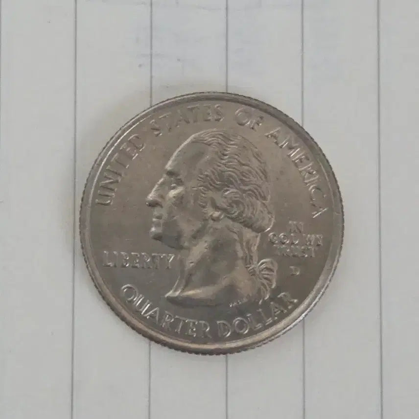 [BUNJANG] 2006 North Dakota Quarter Coin / 2006년 노스다코타 주화 쿼터 동전