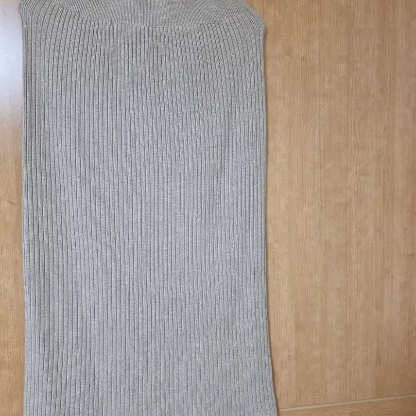[BUNJANG] Knit Ribbed Long Skirt / 니트 골지 롱 스커트