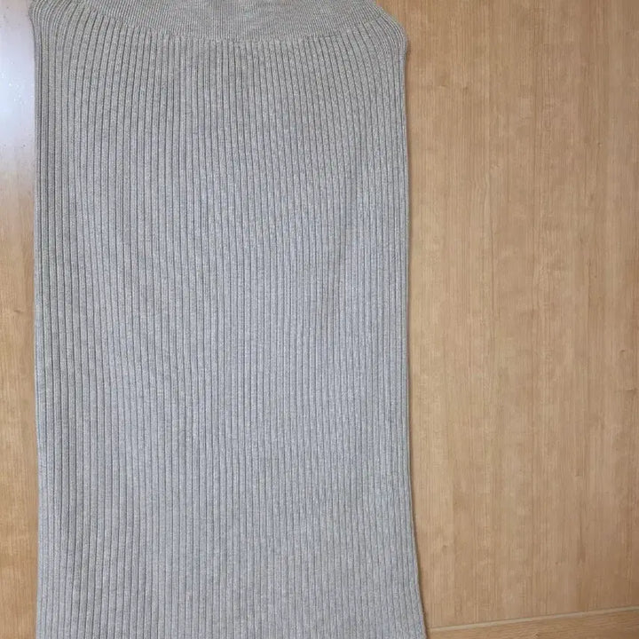 [BUNJANG] Knit Ribbed Long Skirt / 니트 골지 롱 스커트