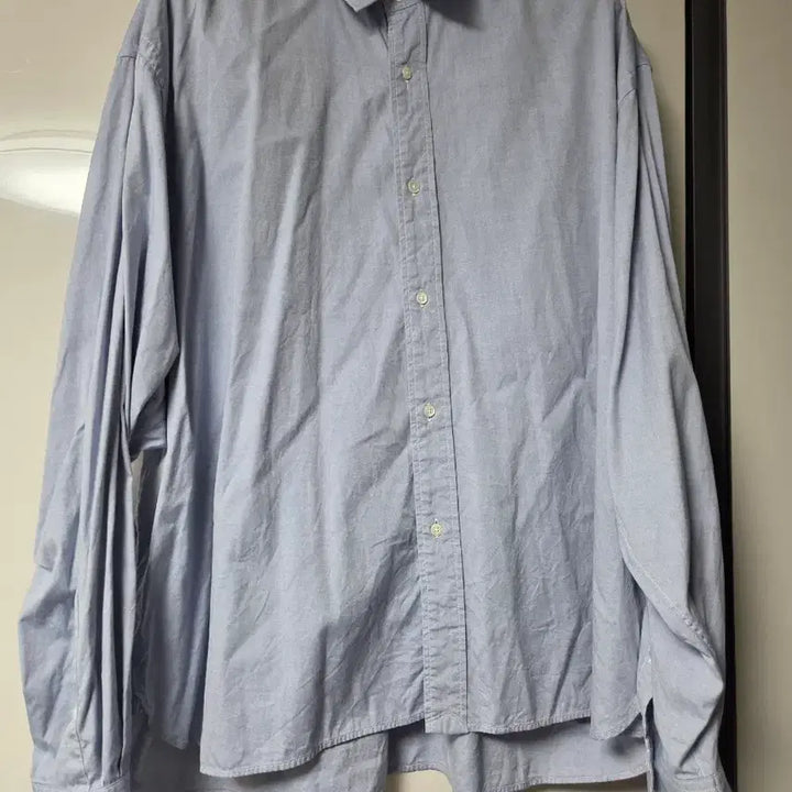 [BUNJANG] Sillage Oversized Fit Sky Blue Shirt / sillage 실라주 셔츠