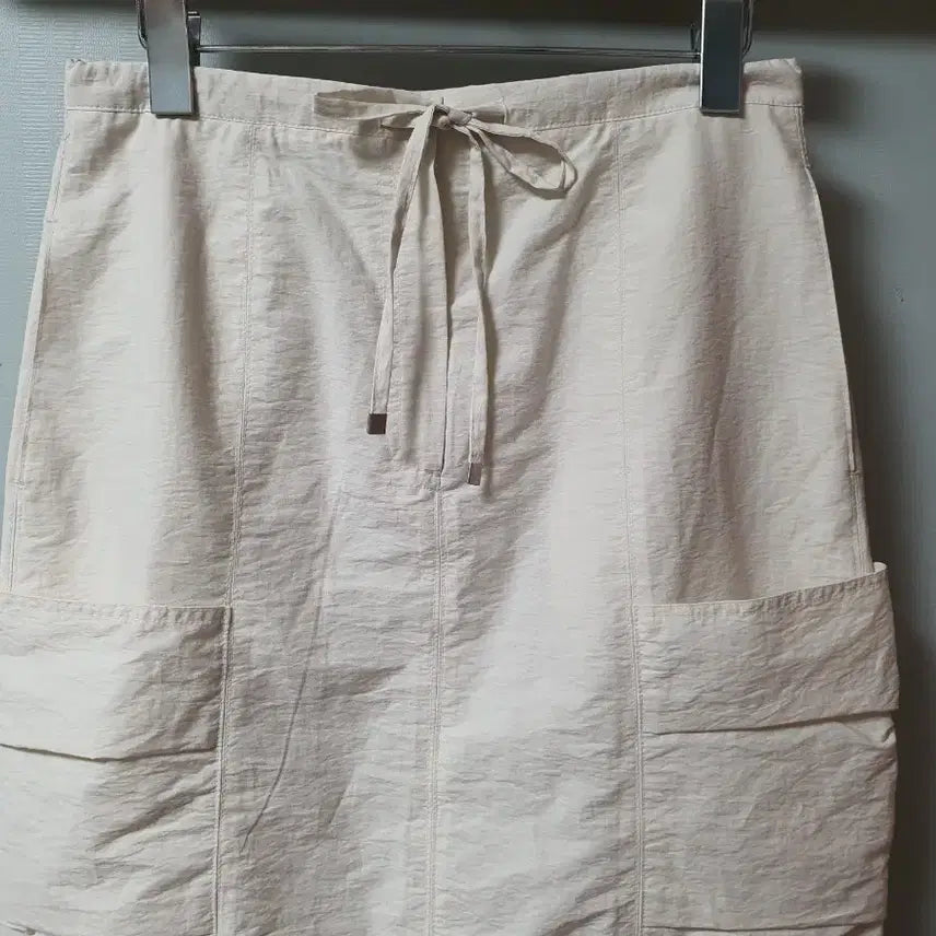 [BUNJANG] Taupe Cargo Long Skirt / "Taupe" 카고 롱 스커트 (새제품)