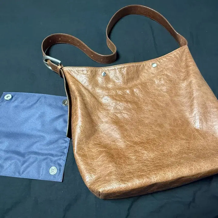 [BUNJANG] Minitmute Remood Large Shoulder Bag / 미닛뮤트 리무드 라지 L브라운