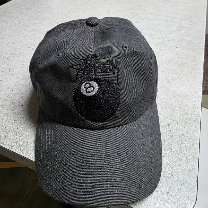 [BUNJANG] Stussy Stock 8 Ball Low Pro Cap Dark Grey / 택포)스투시 스탁 8볼 로우 프로 캡 다크 그레이