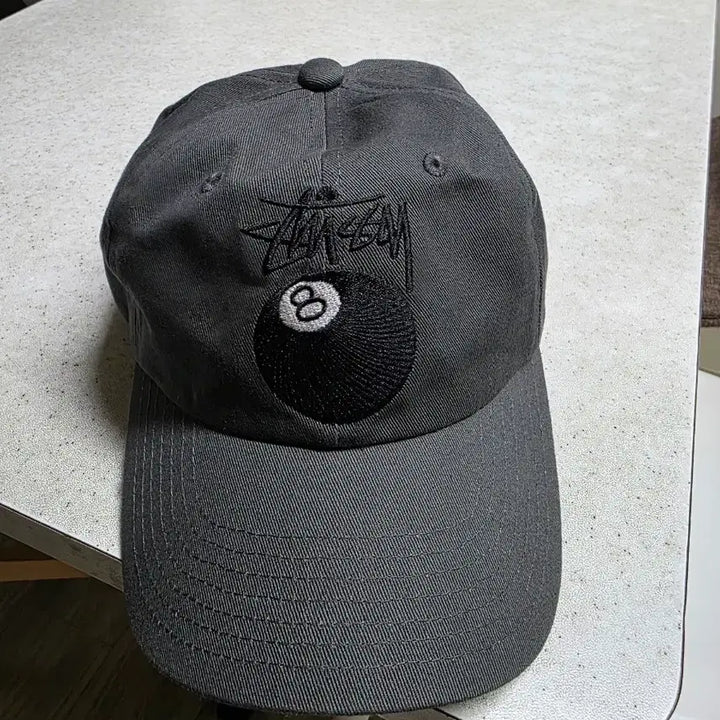 [BUNJANG] Stussy Stock 8 Ball Low Pro Cap Dark Grey / 택포)스투시 스탁 8볼 로우 프로 캡 다크 그레이