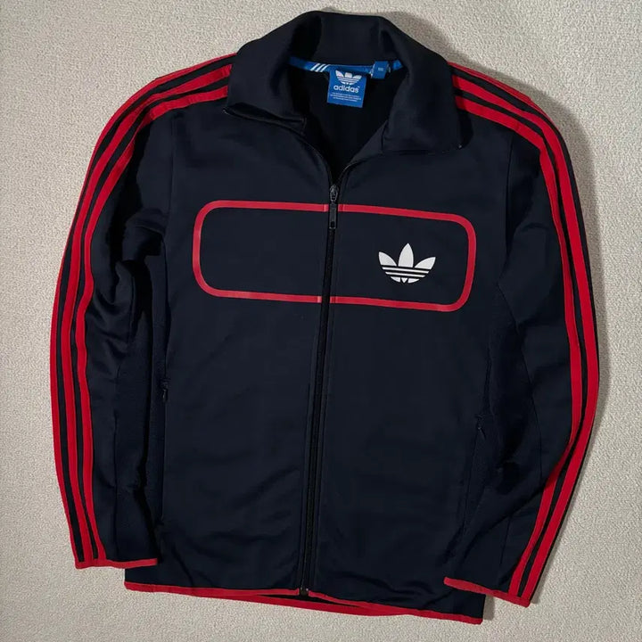 [BUNJANG] Adidas Firebird Streetdiver Navy Redpoint Track Jacket / 아디다스 파이어버드 스트릿다이버 네이비 레드포인트 져지