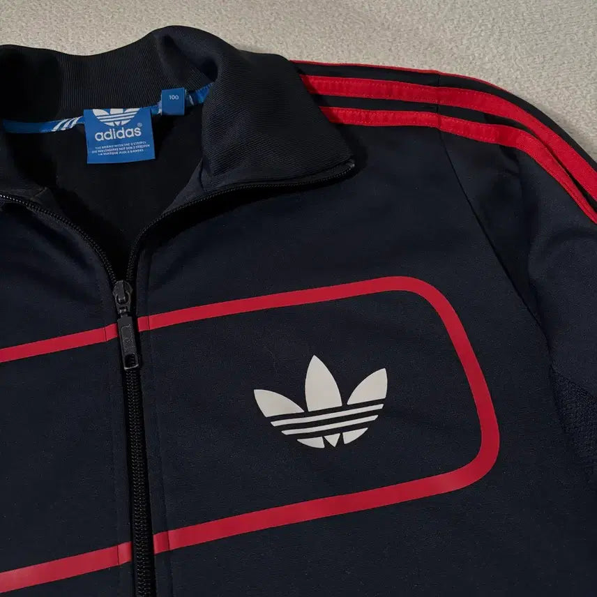 [BUNJANG] Adidas Firebird Streetdiver Navy Redpoint Track Jacket / 아디다스 파이어버드 스트릿다이버 네이비 레드포인트 져지