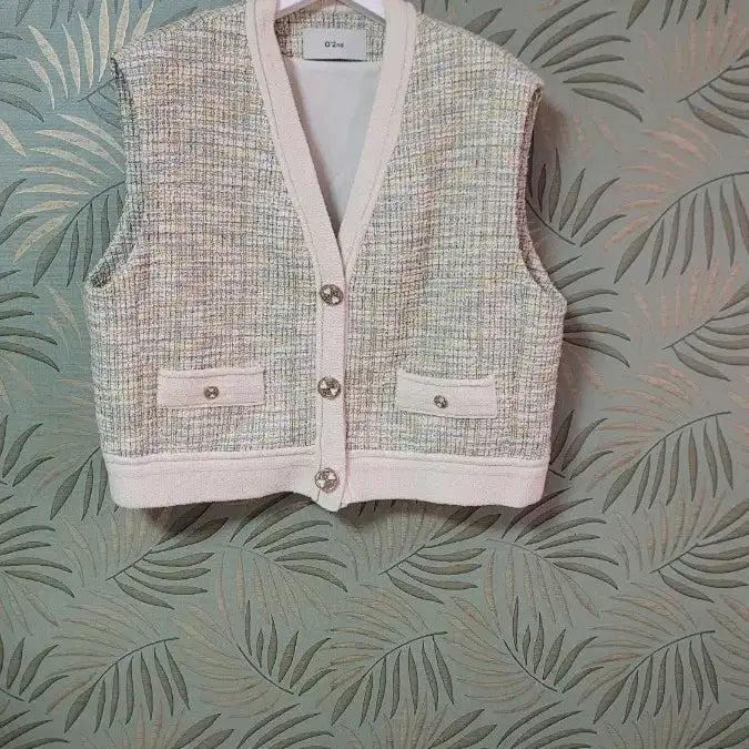 [BUNJANG] Ozzo Second Tweed Vest / 오즈세컨 트위드조끼