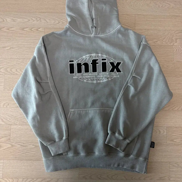 [BUNJANG] Infix Vintage Washing Hoodie / infix 빈티지 워싱 후드티