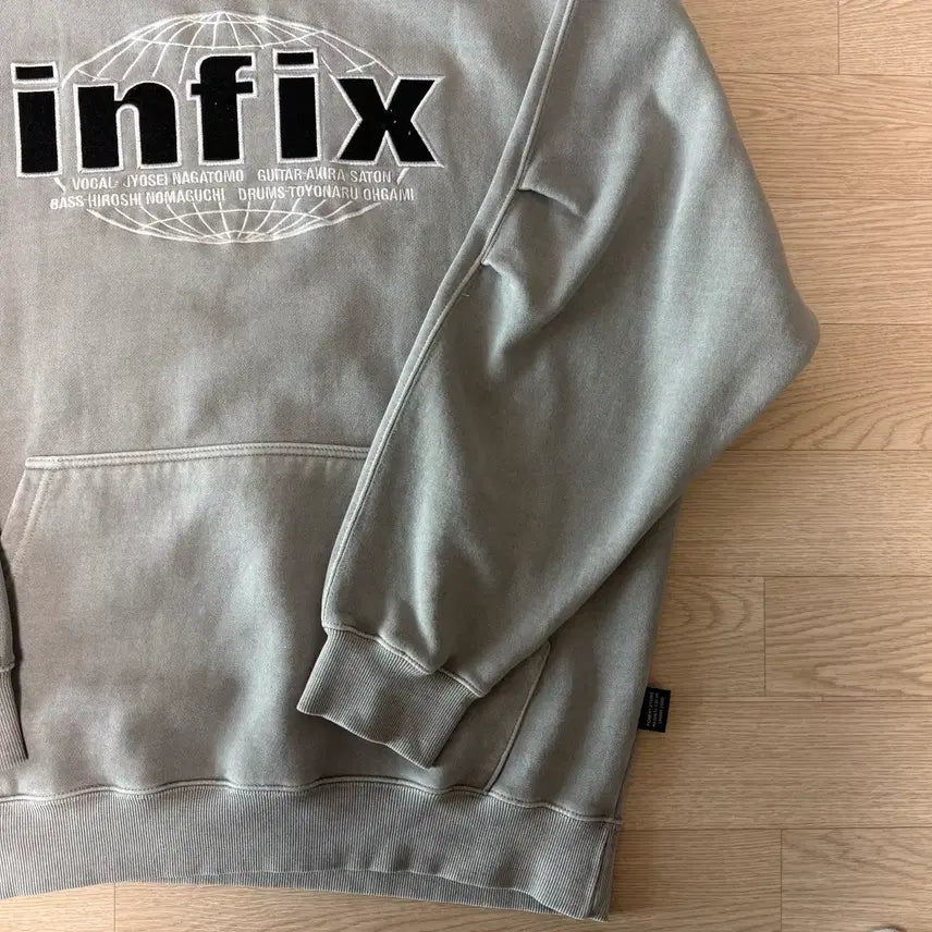 [BUNJANG] Infix Vintage Washing Hoodie / infix 빈티지 워싱 후드티