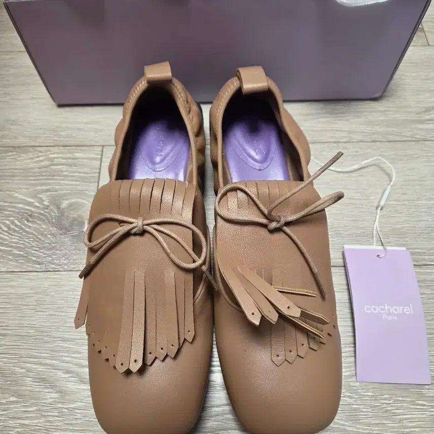 [BUNJANG] Cacharel 22FW Lambskin Loafers / (새상품) 까사렐 22FW 양가죽 로퍼 (245)