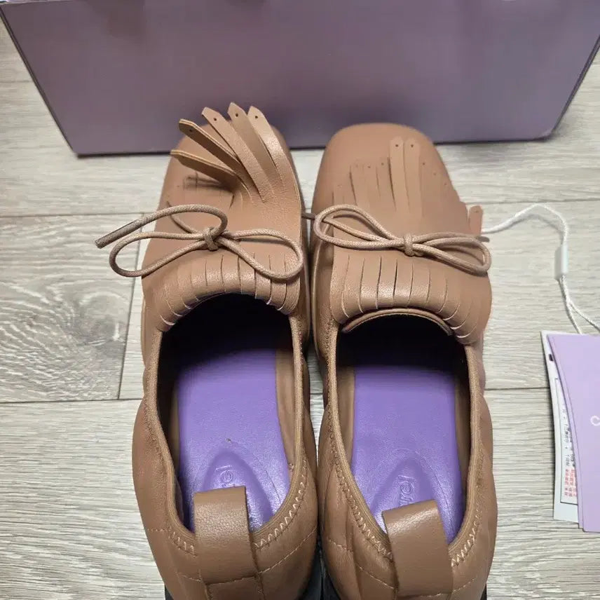[BUNJANG] Cacharel 22FW Lambskin Loafers / (새상품) 까사렐 22FW 양가죽 로퍼 (245)