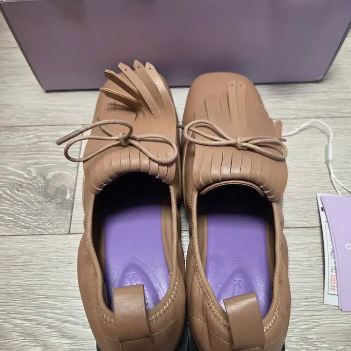 [BUNJANG] Cacharel 22FW Lambskin Loafers / (새상품) 까사렐 22FW 양가죽 로퍼 (245)