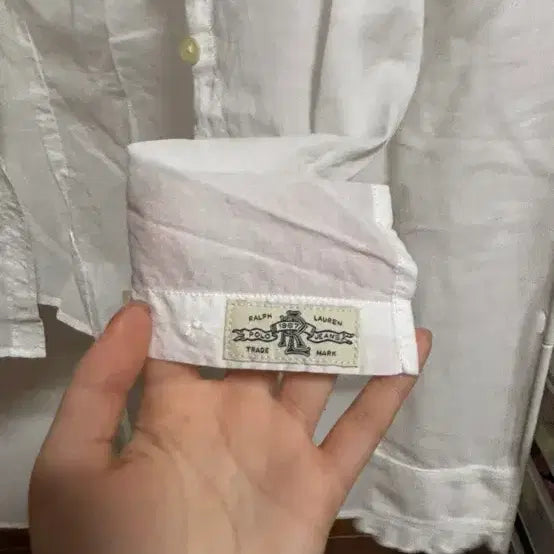 [BUNJANG] Polo Frill Blouse / 폴로 프릴 셔츠 블라우스