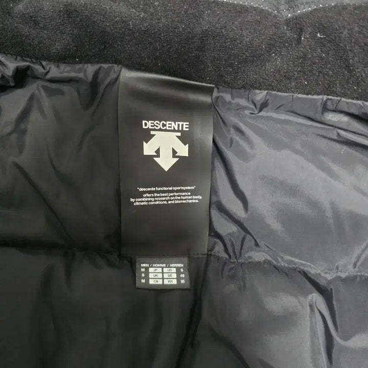 [BUNJANG] Descente Swiss Ski Team Sponsor Padded Jacket / 데상트 스폰서 패딩 블랙