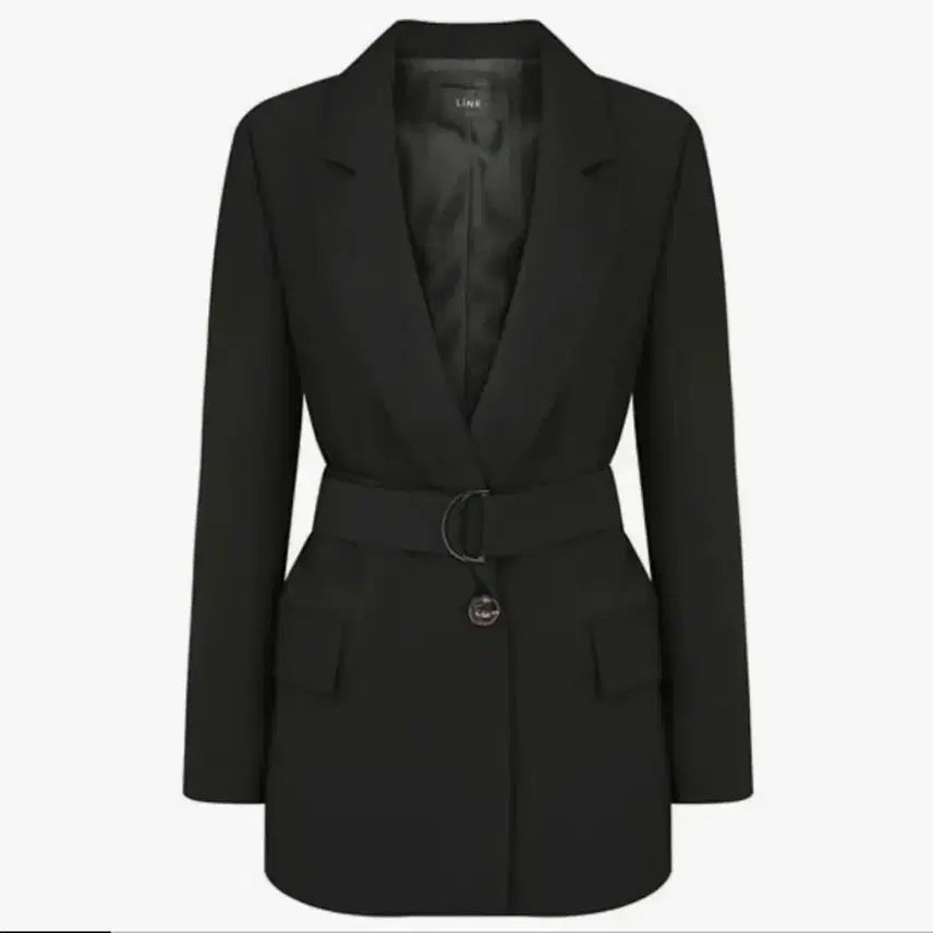 [BUNJANG] Line Pêcheria Belted Jacket (Size 55) / 라인 페쉐리아 벨티드 자켓(55)