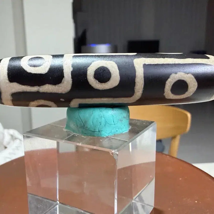 [BUNJANG] Large 9-Eyed Dzi Bead / 대형 9안천주