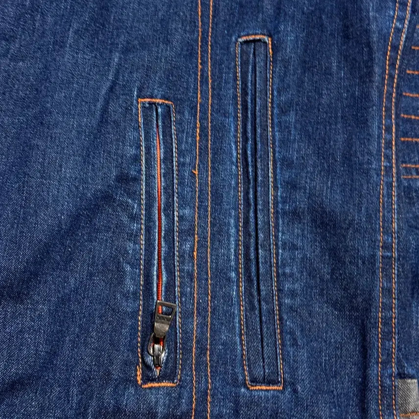 [BUNJANG] FUBU Denim Racing Jacket (L) / FUBU 후부 여성 데님 레이싱 자켓 L
