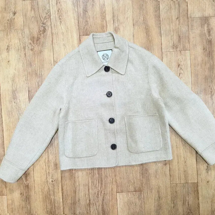 [SOLD OUT] 앳코너(at.corner) 핸드메이드 크롭 울자켓 프리사이즈 새상품