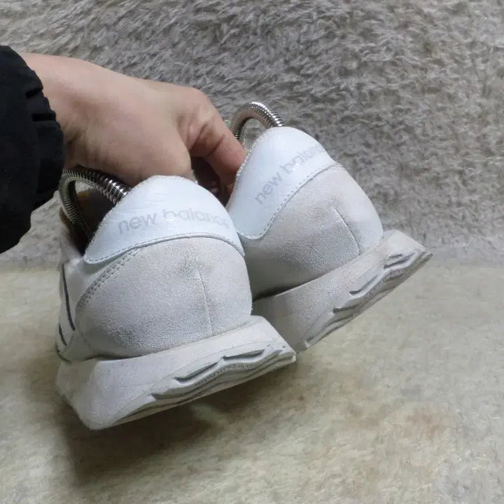 [BUNJANG] New Balance 237 White Sneakers / 후루룩구제 235 뉴발란스 237 화이트 운동화 중고 신발
