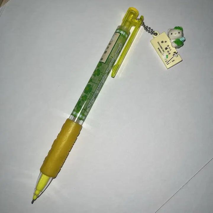 [BUNJANG] Sanrio Hello Kitty Vintage Mechanical Pencil Set / 고전키티샤프/행운역키티/킽스/키티스트랩