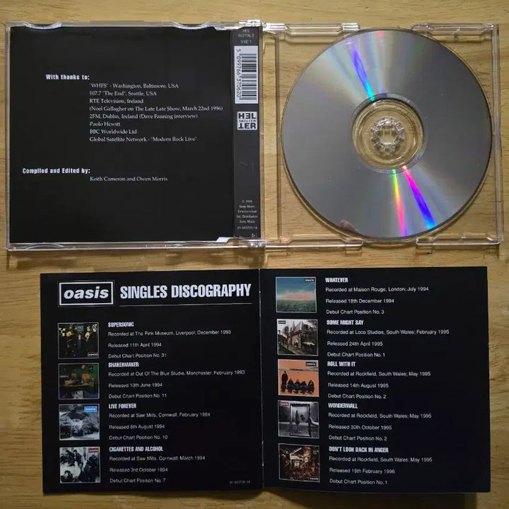[BUNJANG] CD 음반 oasis Definitely Maybe 싱글 박스 세트 / CD 음반 oasis Definitely Maybe 싱글 박스 세트