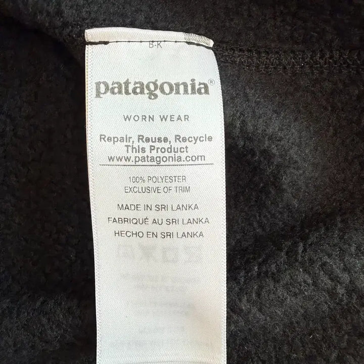 [BUNJANG] Patagonia Better Sweater Fleece Jacket Black / [XL] 파타고니아 베러 스웨터 플리스 자켓 블랙